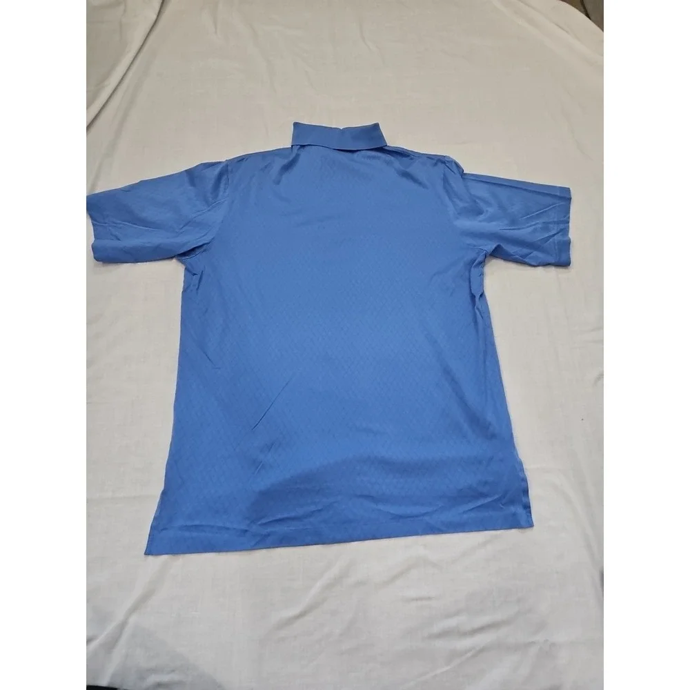 Polo by Ralph Lauren Golf Size Large Short Sleeve Polo Shirt Blue Cotton